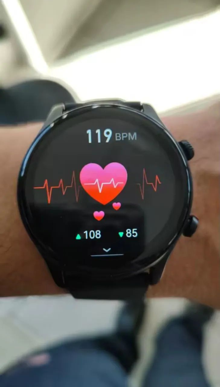 Smartwatch Zeblaze Btalk 3 Plus - Faz e atende ligações/ Monitor de saúde 24H (Lacrado) - Foto 3