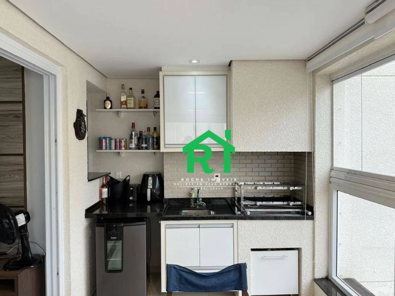 Apartamento com vista mar, 3 dormitórios (1 suíte), 2 vagas, lazer, Pitangueiras, Guarujá/ - Foto 5