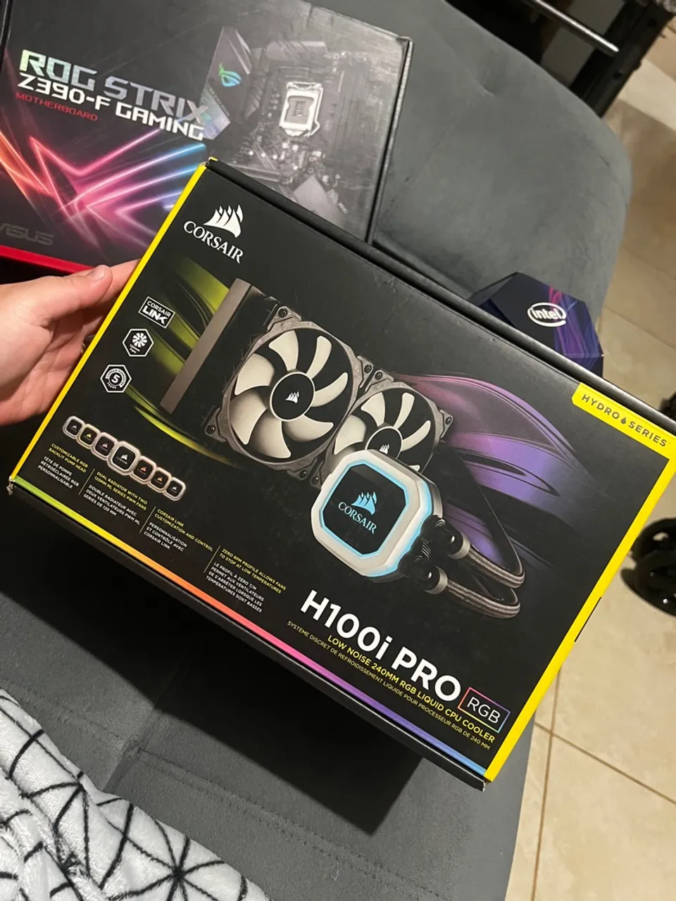 Water Cooler Corsair H100i Pro Rgb 240mm
