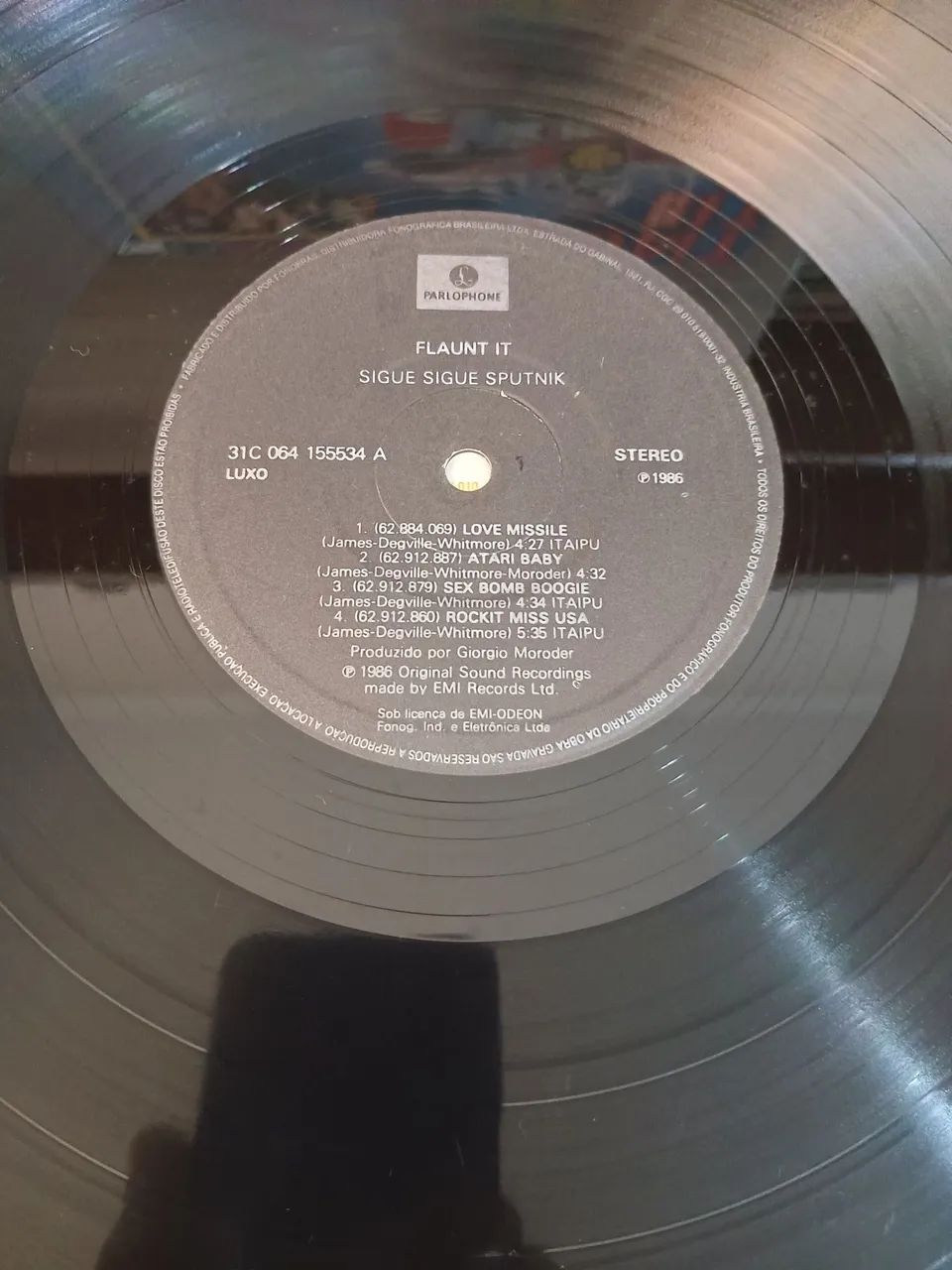 Disco de Vinil - Flaunt It - Sigue Sigue Sputnik