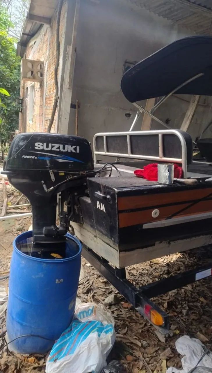 BOTE DE ALUMINIO COM COBERTURA  - Foto 2