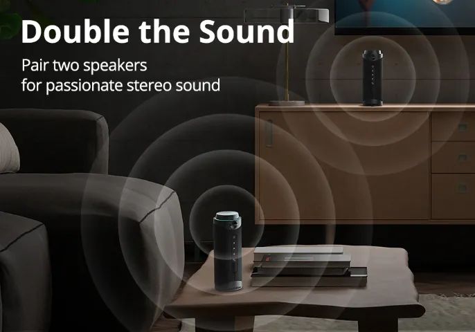 Caixa De Som Tronsmart T7 30w Portátil Bluetooth 5.3 - Foto 3