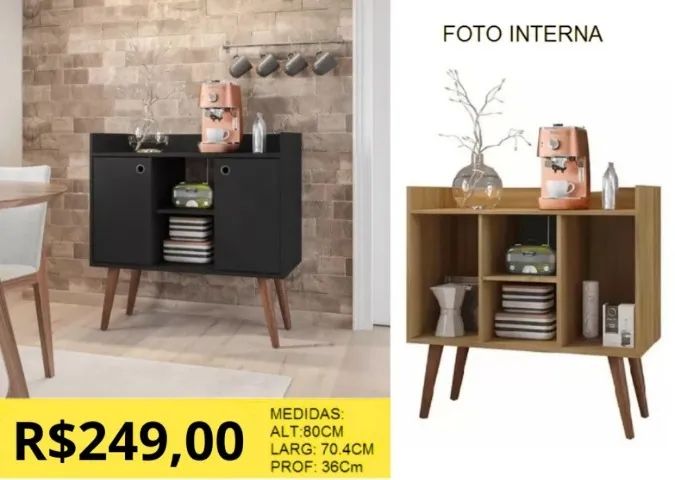 APARADOR CAFE A PRONTA-ENTREGA 