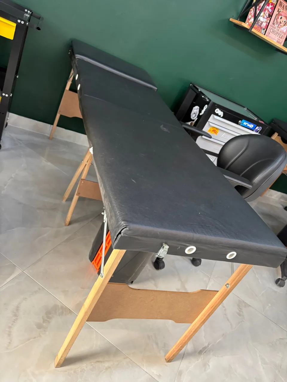 Maca reforçada vira maleta