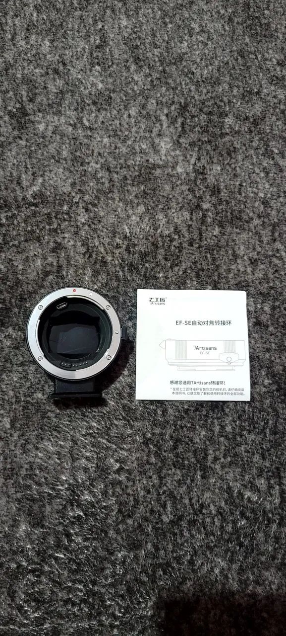 Anel Adaptador para Lentes Canon EF/EF-S em Câmeras Sony E - Foto 2