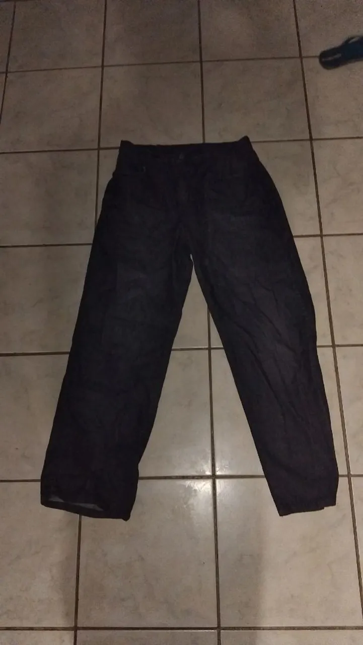 Jeans baggy preta