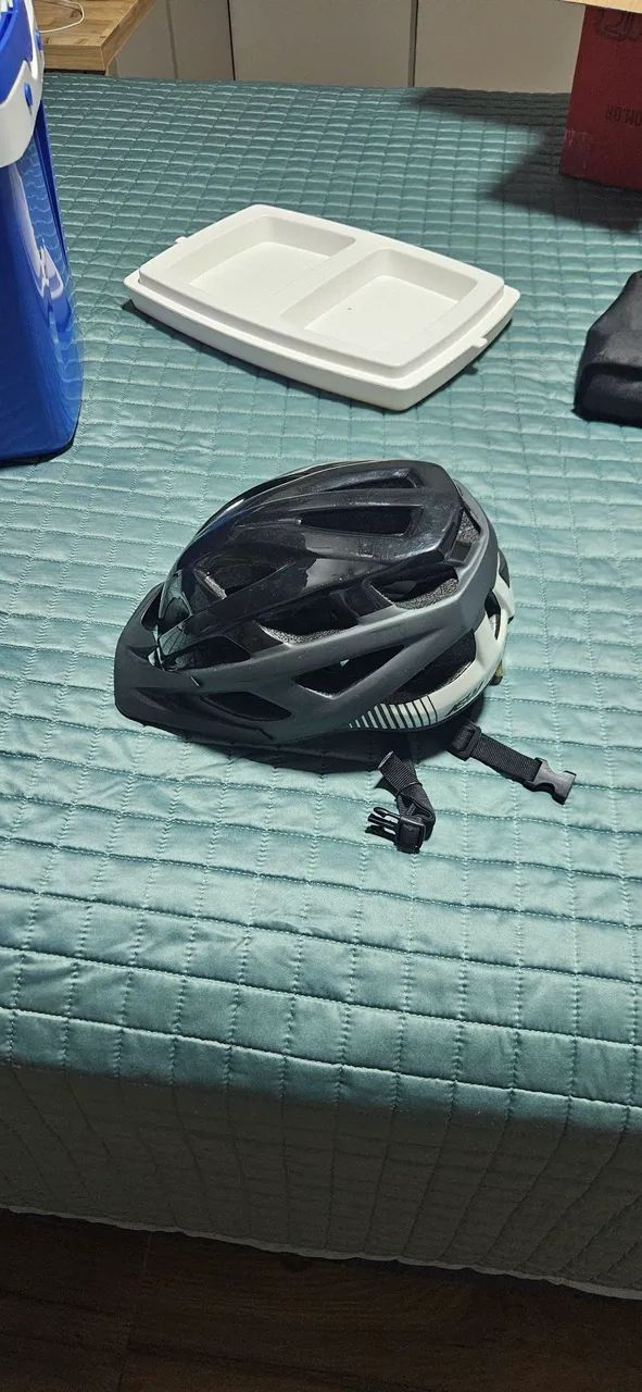 Capacete de Ciclismo Preto ASW (tam. M) - Foto 4