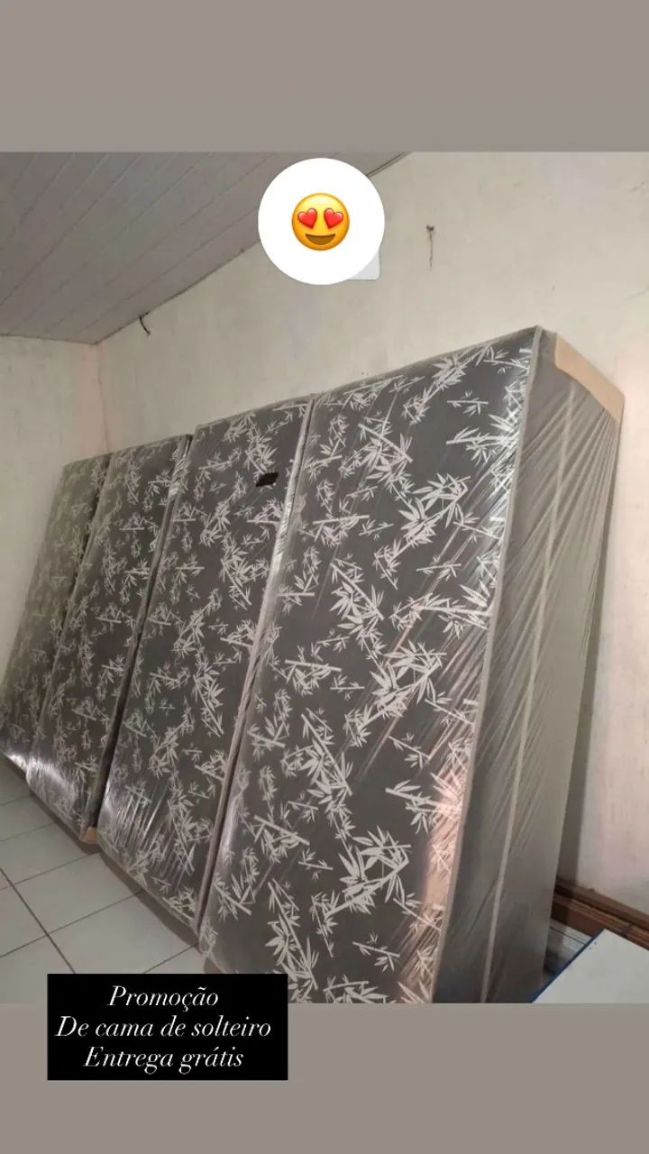 CAMA DE SOLTEIRO 300 entregamos m 