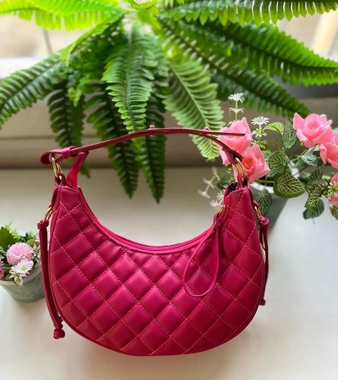 Bolsa de Ombro Pink 