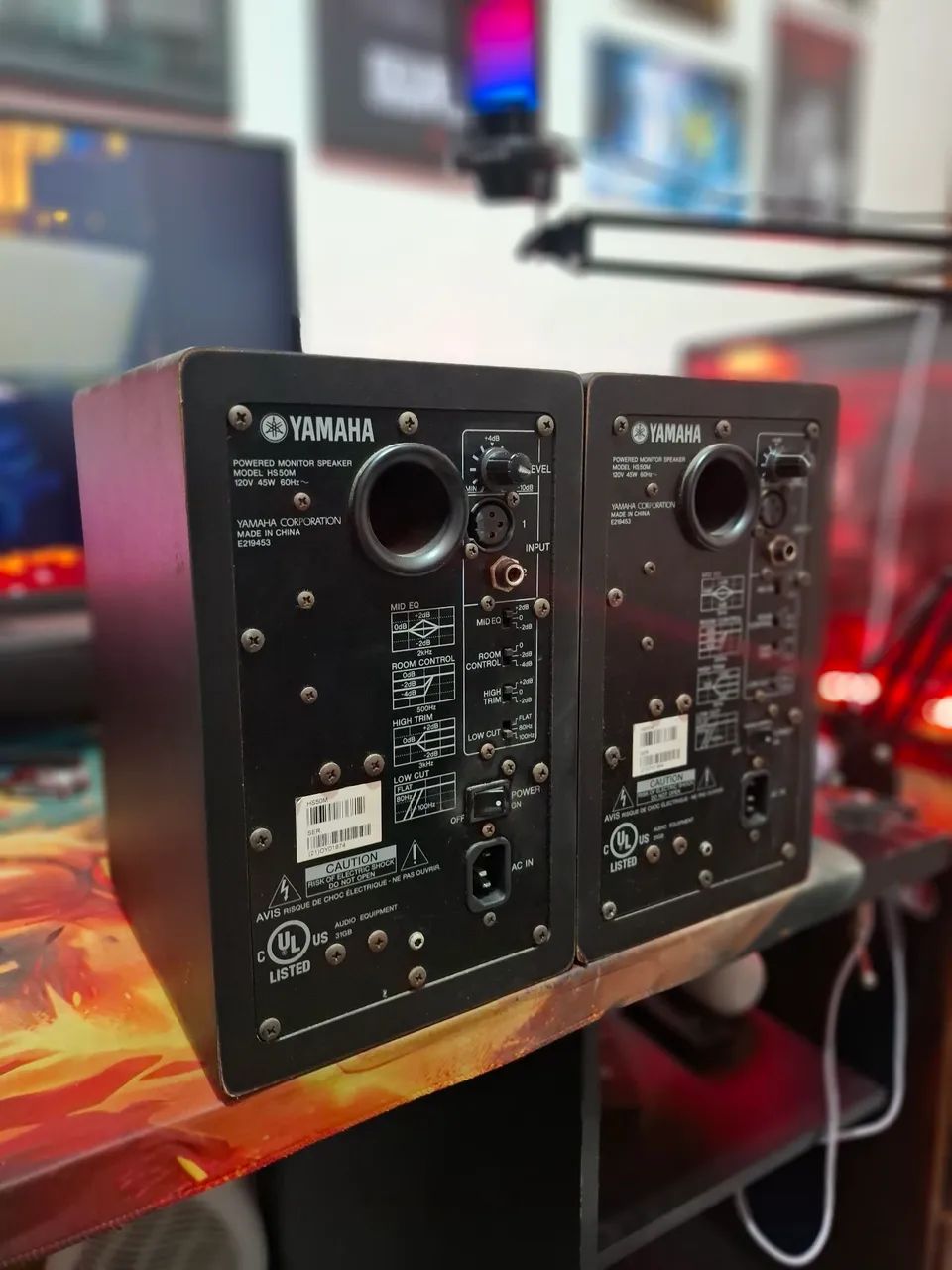 HS5 PAIR OF REFERENCE MONITORS+POWER CABLES AND XLR TO P2 CABLES64595542609411122