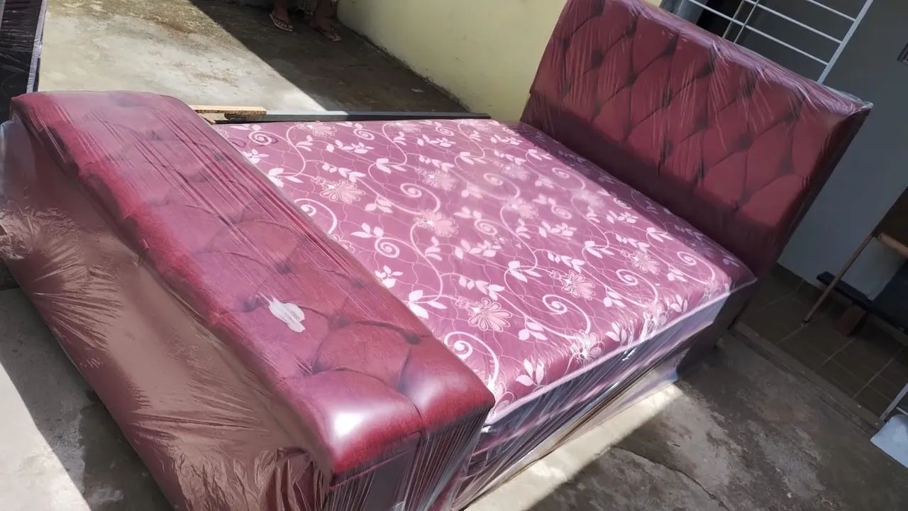 Cama Box de Casal Nova (Pronta Entrega) - Foto 4