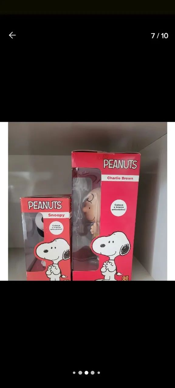 Bonecos Snoopy E Charlie Brown Grow Ano 2015 - Foto 4