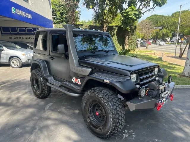 Troller T4 2.8 Turbo Diesel 4x4 2002 Preto Completo 