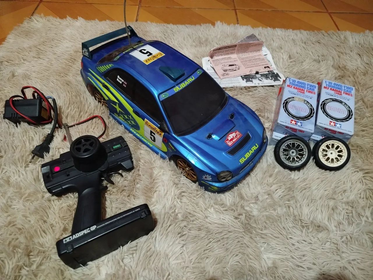 Carro Subaru Impreza WRC 1/10 4WD R/C