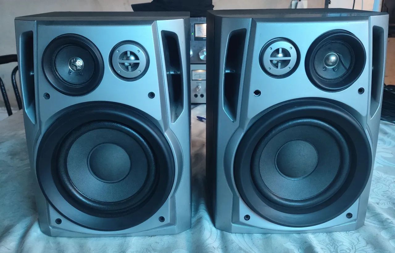 Par de Caixas Acústicas Aiwa s505 - Foto 4