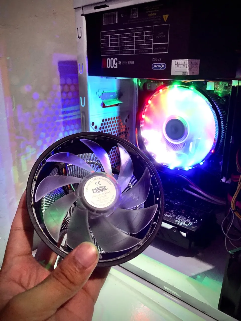 Cooler para PC com iluminação RGB