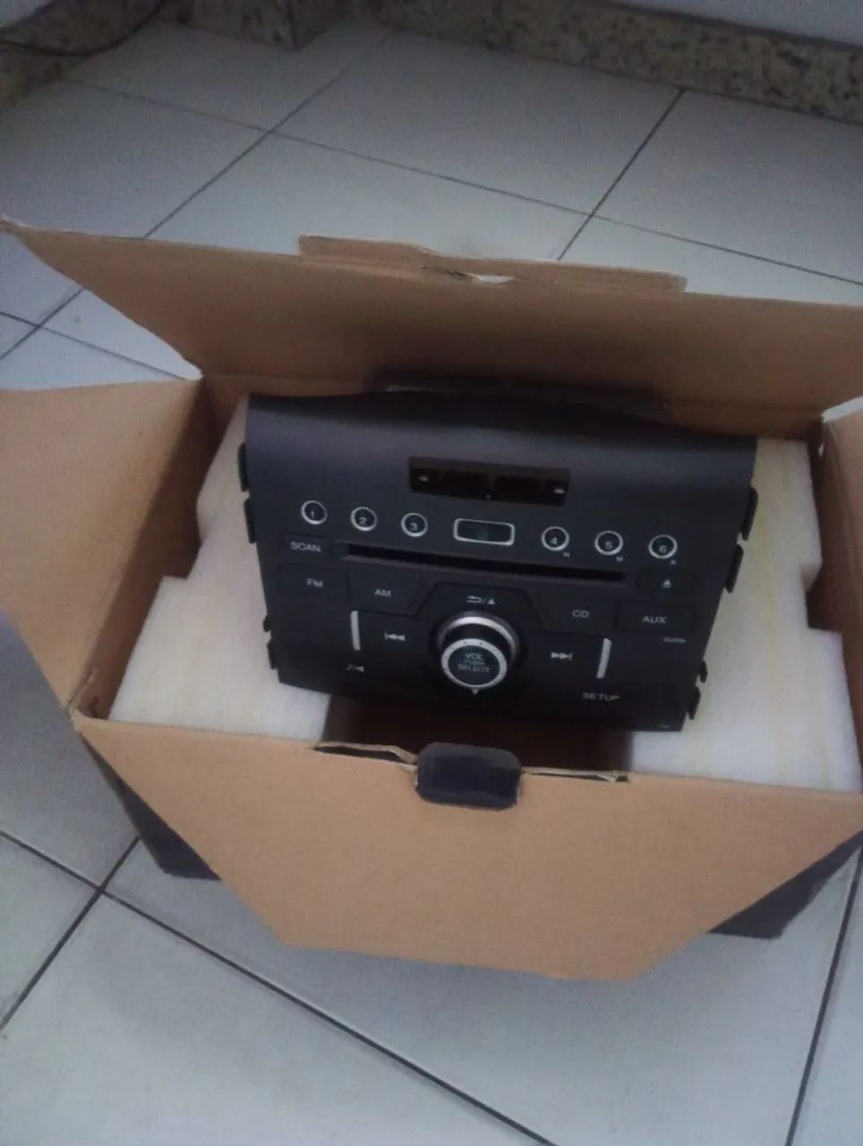 Rádio cd  player original Honda CRV 12 a 14