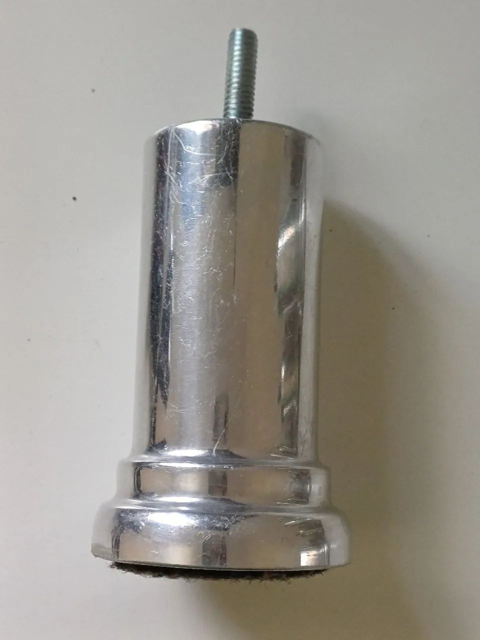 Pezinho de alumínio com 10 cm - Foto 5