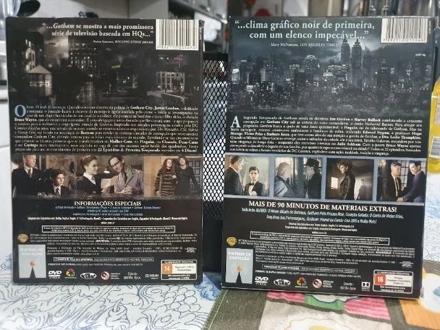Coleção Box DVD Gotham com 2 temporadas (12 Discos) Original - Foto 2