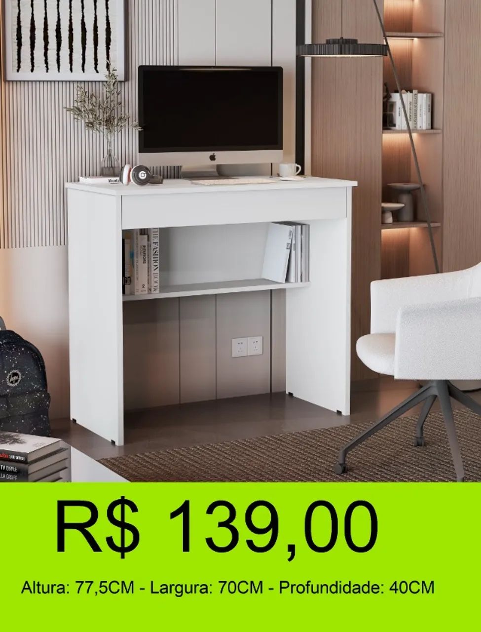 Escrivaninha moderna a pronta entrega - Foto 2