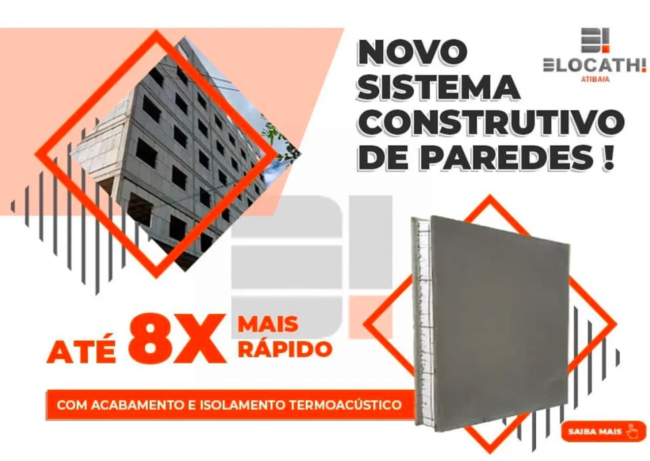 Novo Sistema Construtivo de Paredes - Elocath!