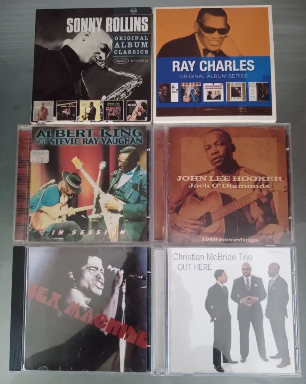 CDs de Blues, Jazz, Indie, R&B, Soul Valores Na Descrição 