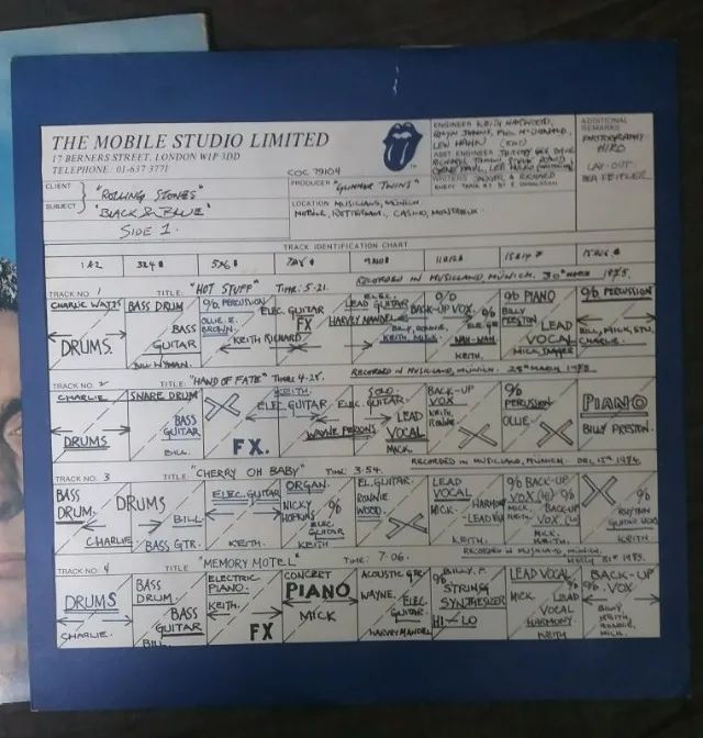 LP Rolling Stones - Black and Blue - Foto 4