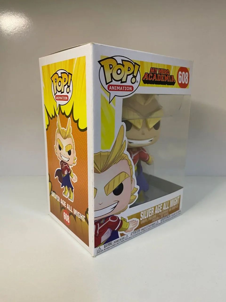 Funko Pop! Silver Age All Might #608 - My Hero Academia - Foto 2