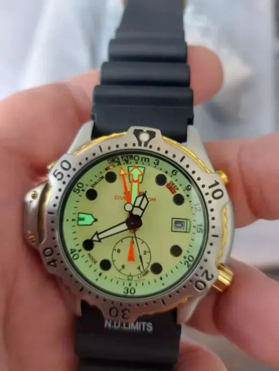 Relógio Citizen Aqualand Promaster Natulite igual a novo impecável