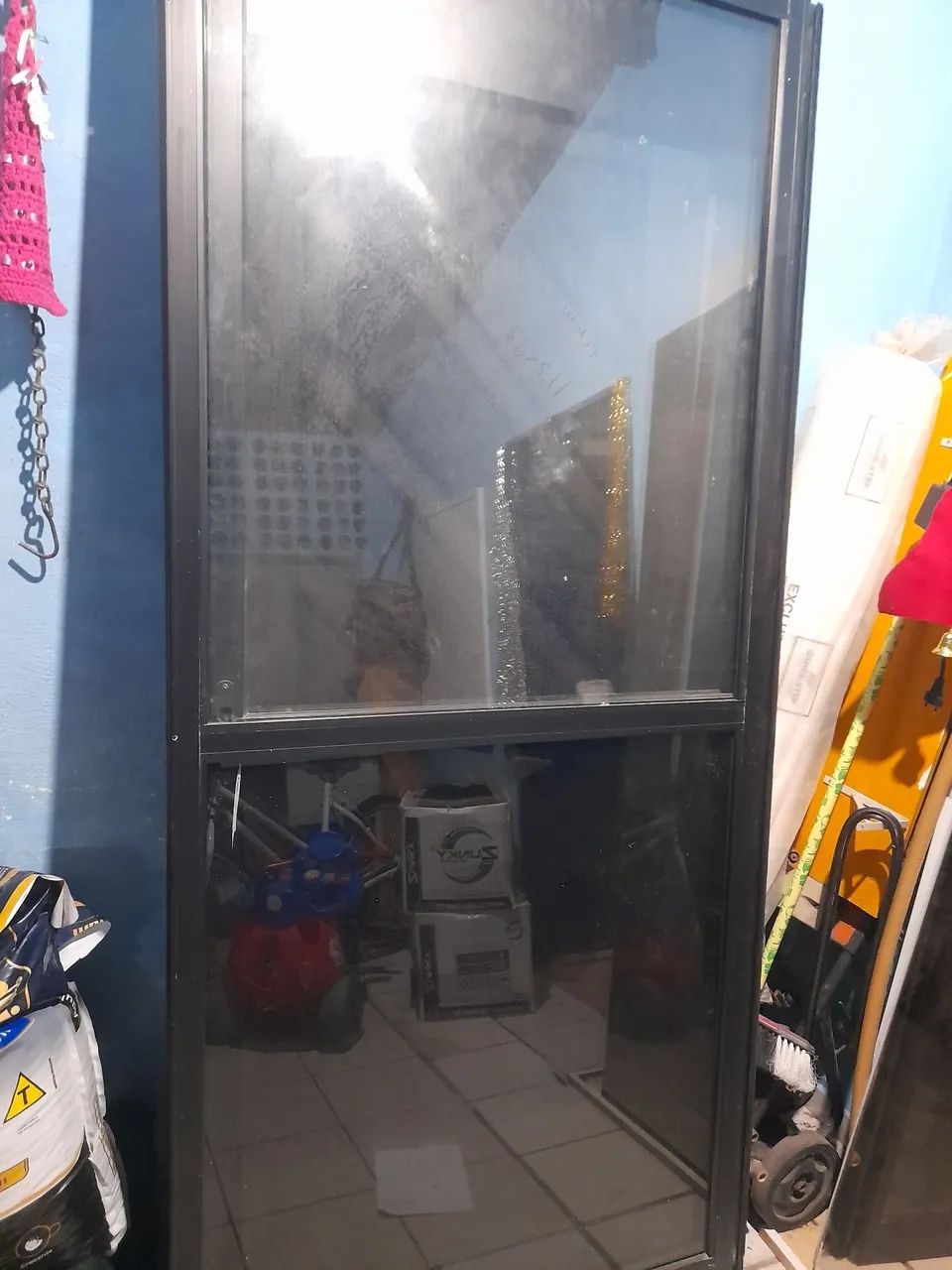 Porta de correr de vidro  - Foto 2