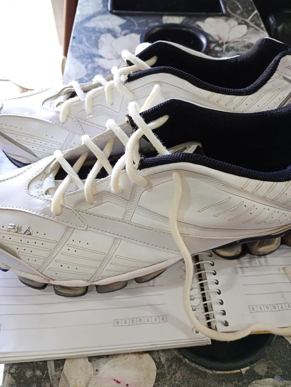 Vendo Tênis Fila Branco - Número 41  - Foto 3
