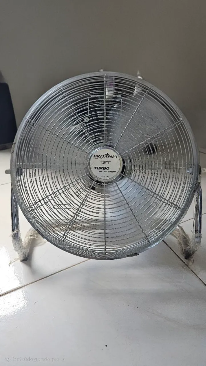 Ventilador Turbo Britânia- Alta Potência.