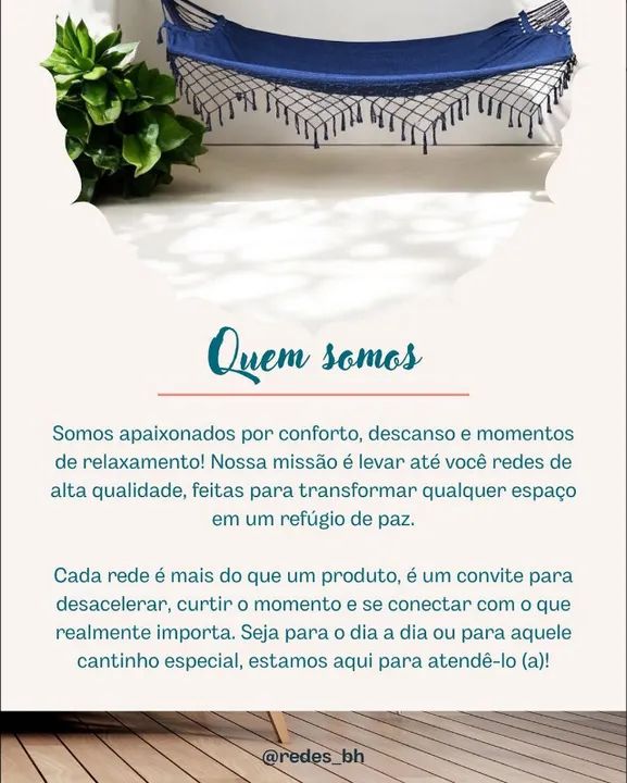 Rede de Descanso Família (Indiana) - Preto e Branco - Foto 5