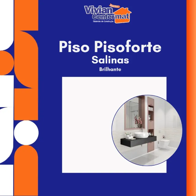 Piso Cerâmico Salinas 50x50cm A Pisoforte