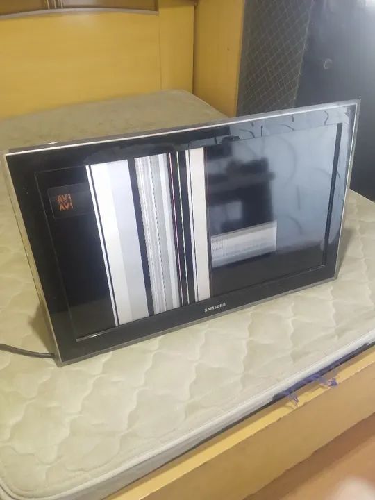 TV Samsung com defeito