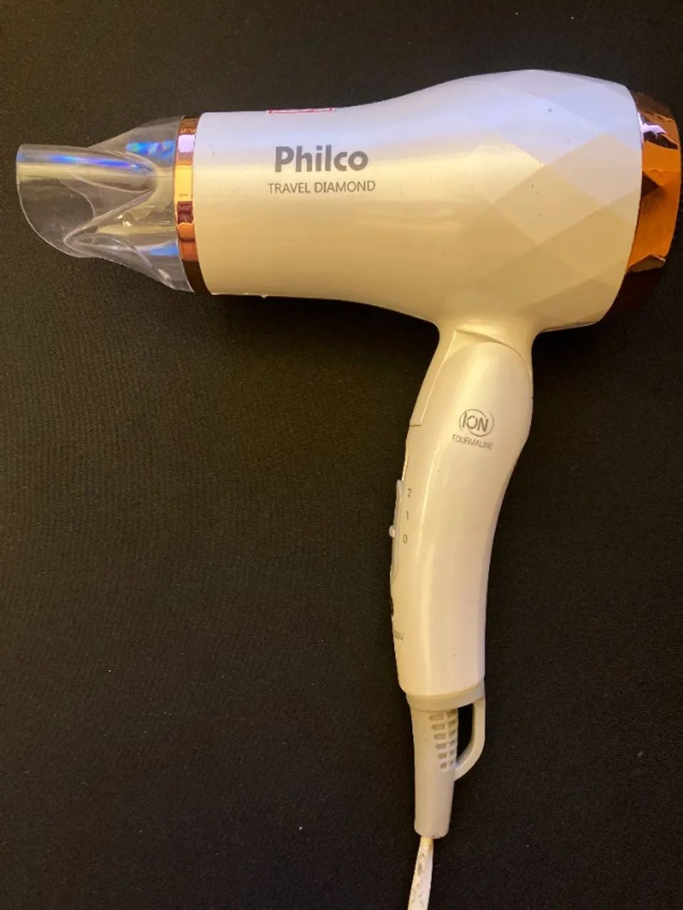 Secador de Cabelos de viagem Philco Travel Diamond Bivolt - Foto 4