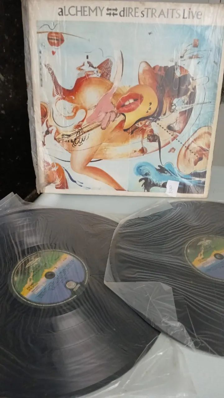 ALCHEMY DIRESTRAITS LIVE DUPLO VINIL - Foto 3