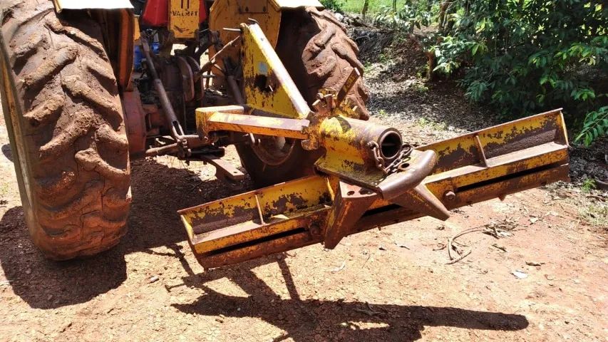 Lâmina hidráulica traseira trator - Foto 3