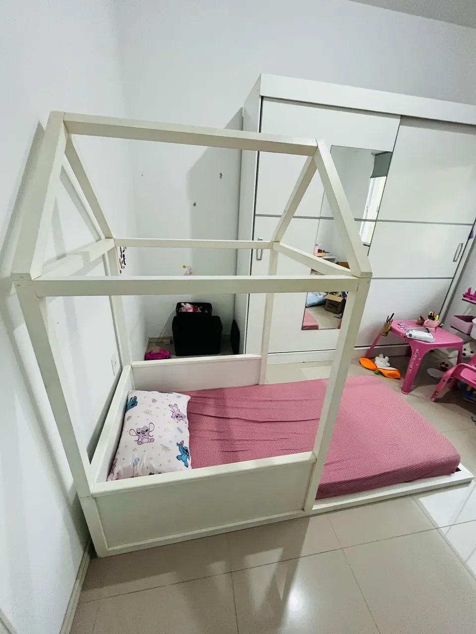 Cama Montessori Excelente Casinha Solteiro - Foto 4