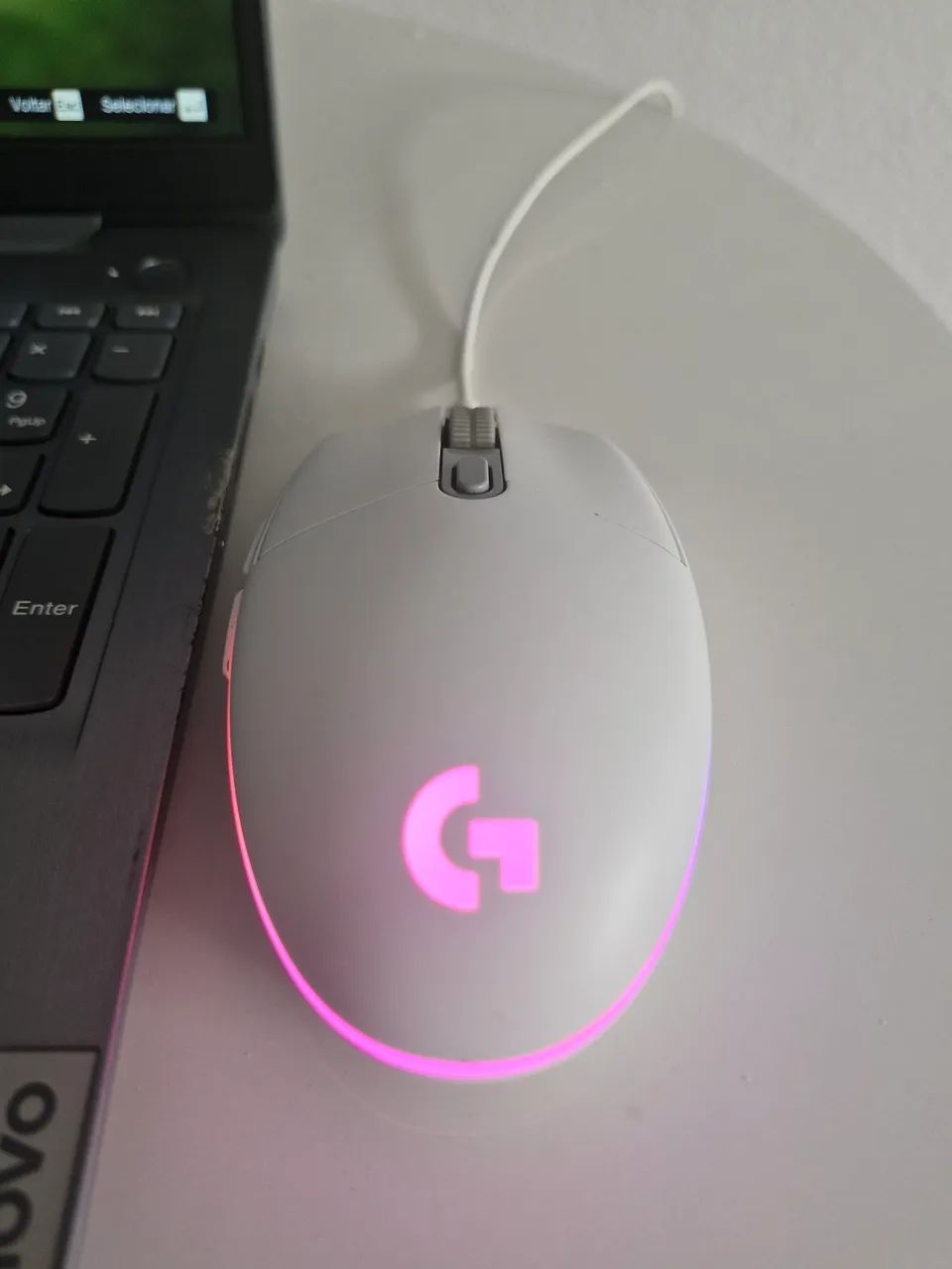 Kit Completo: Notebook Ryzen 5500u + Mouse logitech g203 + Teclado Compacto - Foto 5