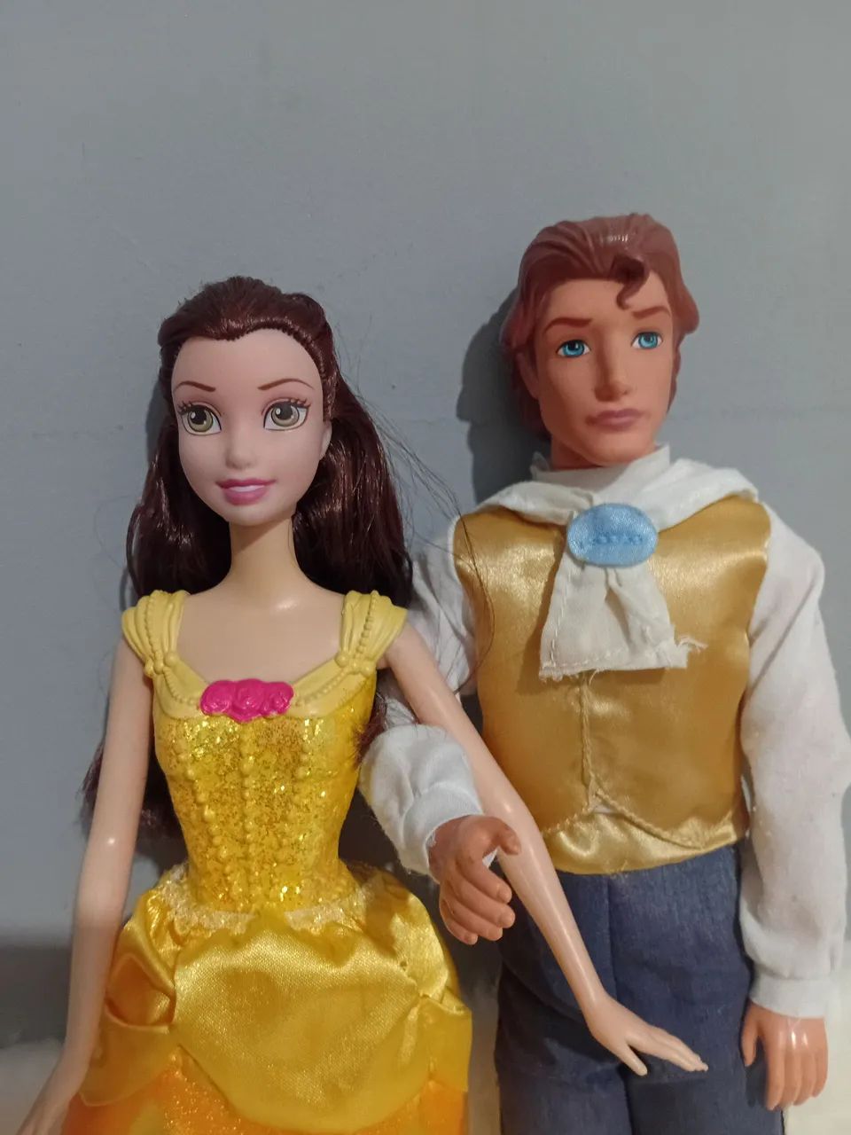 Bonecos Belle e Fera Disney - Foto 2