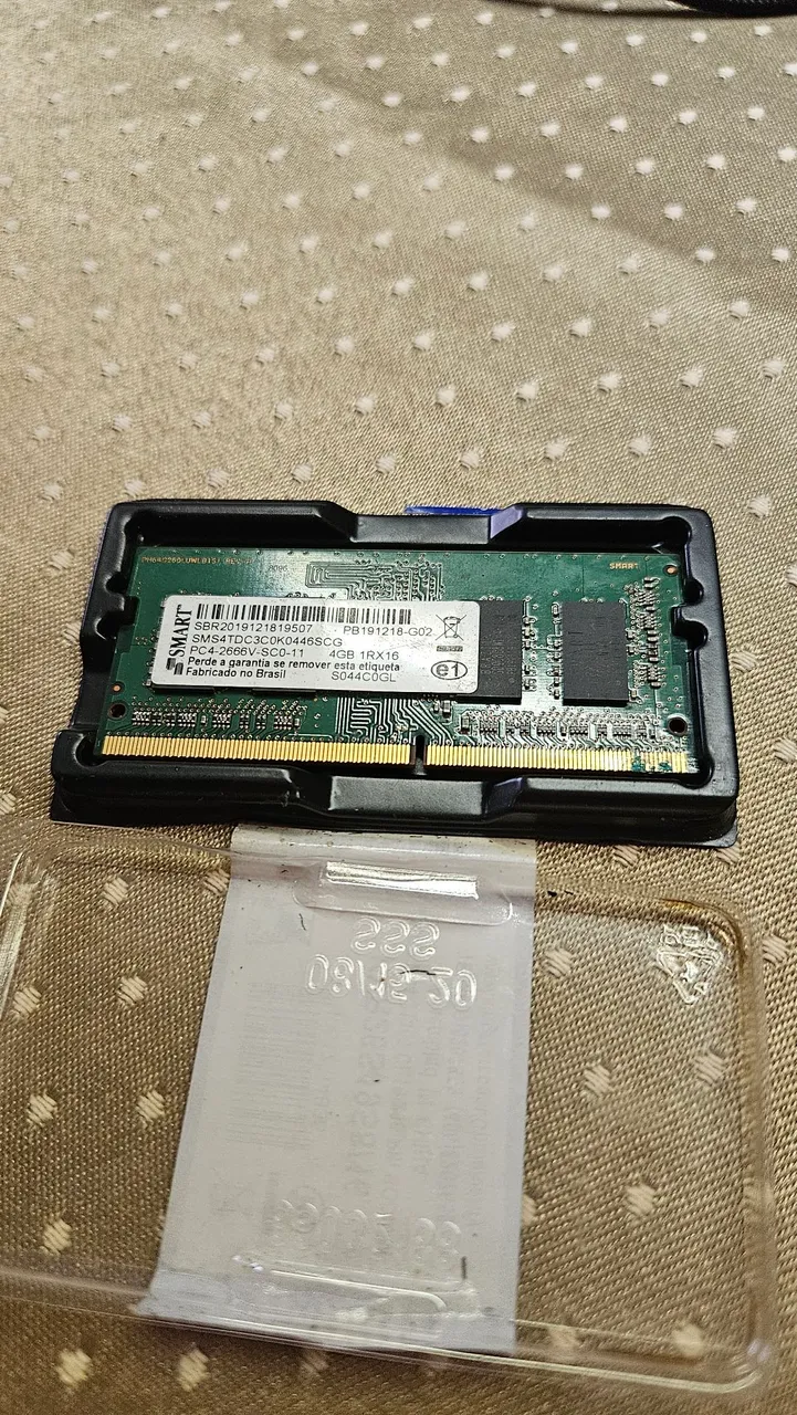 Memória RAM 4GB DDR3 SMART
