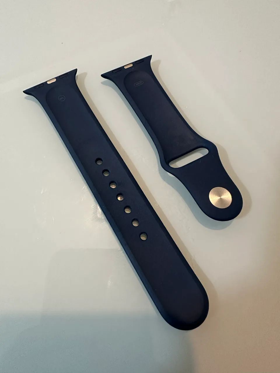 Pulseira loop esportiva Original Apple 41mm Azul meia-noite  - Foto 2