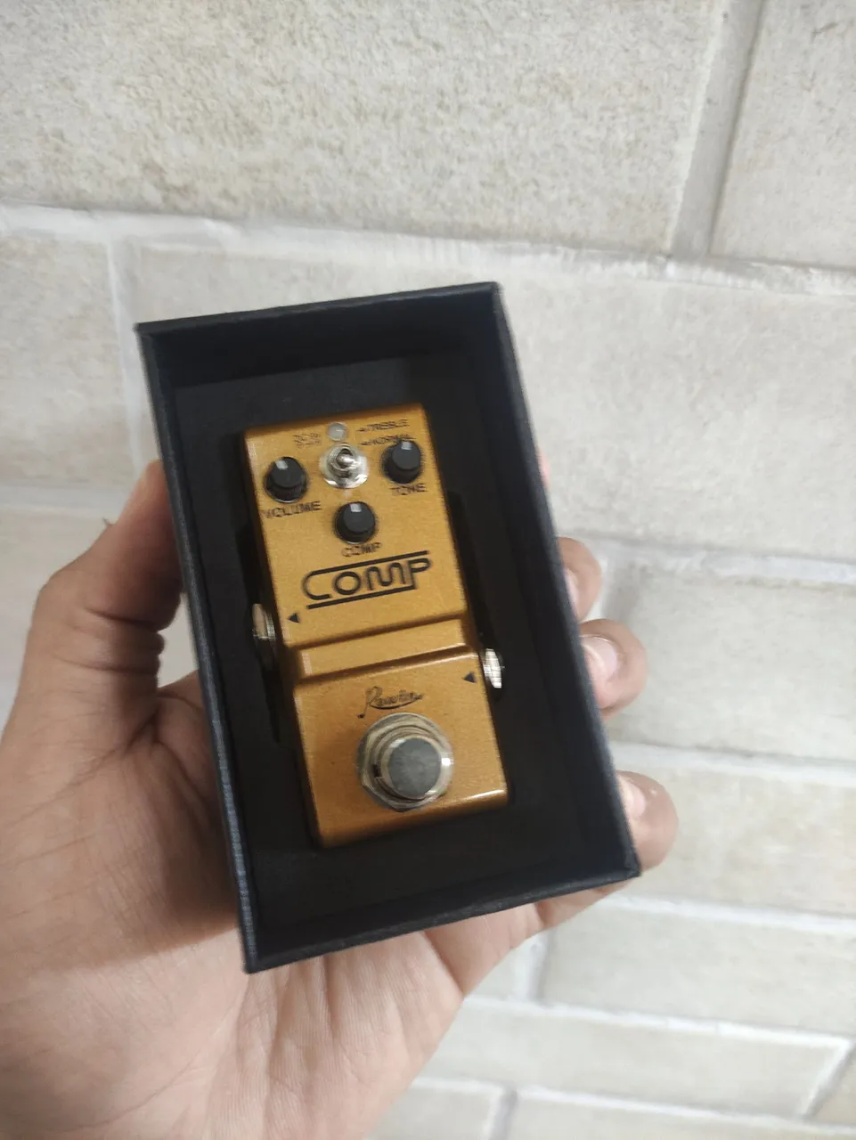 Pedal Compressor Rowin - Compacto e Eficiente
