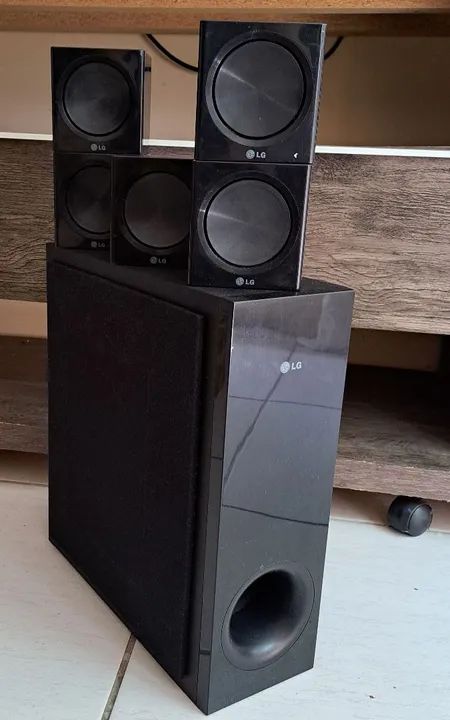 Caixas de som e subwoofer para aparelhos de som e Home Theater LG