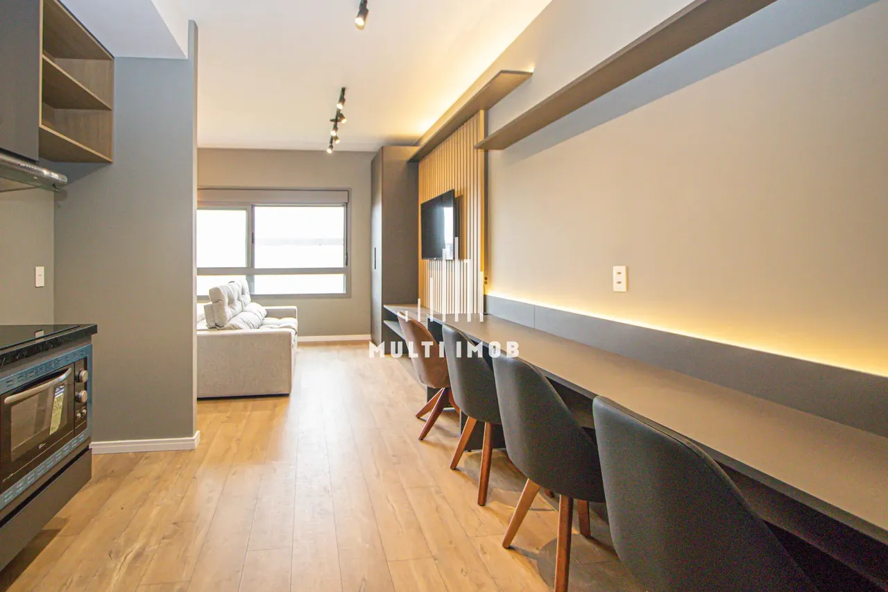 Apartamento mobiliado com 1 vaga no Teresópolis