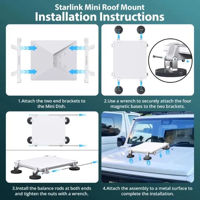 Suporte Magnético Starlik Mini Com Imãs
