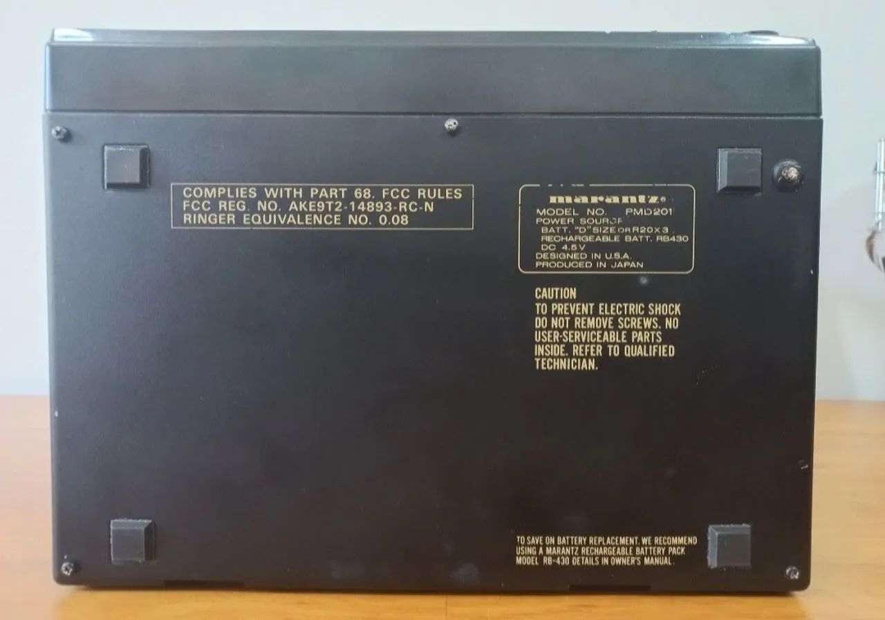 Marantz PMD 201 Recorder64617708332674125