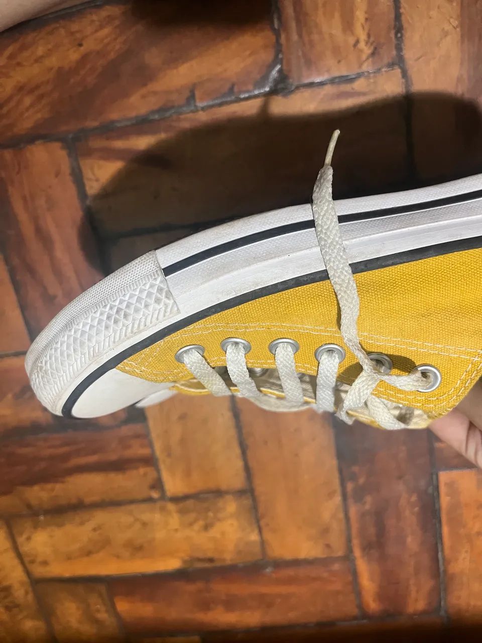 All Star Amarelo Cano Baixo  - Foto 3