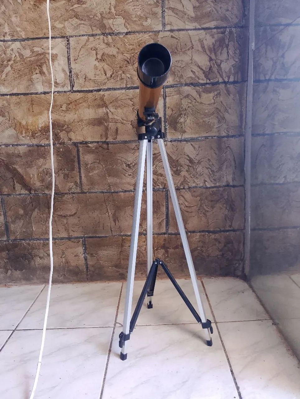 Telescópio astronômico refrator profissional 50/100x - Foto 2